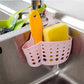 1pcs Kitchen Hanging Sink Drain Basket Rack Sponge Soap Strainer Bathroom Storage Container Faucet Organizer Home Kitchen Tool