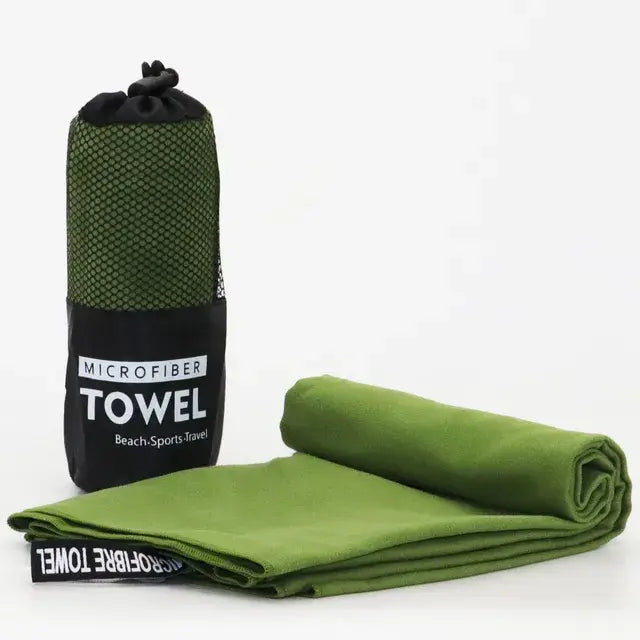 Microfiber Towel With Mesh Bag